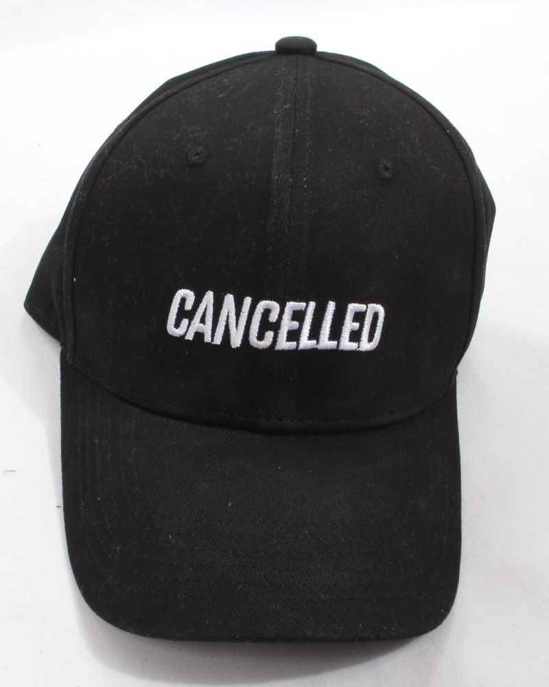 CANCELLED CAP